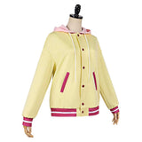 Marriage Toxin Cosplay Costume Shiori Ureshino Yellow Coat Adult Female Halloween Carnival Costume