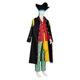 Marshall D. Teach Cosplay Costume Red Outfit Adult Male Halloween Carnival Costume