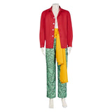 Marshall D. Teach Cosplay Costume Red Outfit Adult Male Halloween Carnival Costume