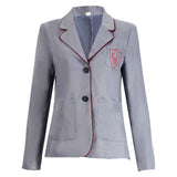 Matilda Cosplay Costume Women Gray Coat Adult Female Halloween Carnival Costume