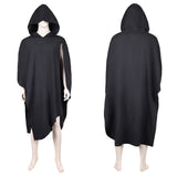 Maul Cosplay Costume Black Hooded Cloak Adult Male Halloween Carnival Costume