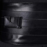 Maul Cosplay Costume Black Hoodless Combat Suit Adult Male Halloween Carnival Costume