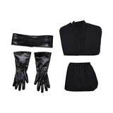 Maul Cosplay Costume Black Hoodless Combat Suit Adult Male Halloween Carnival Costume