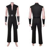 Maul Cosplay Costume Black Sleeveless Practice Outfit Adult Male Halloween Carnival Costume