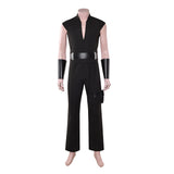 Maul Cosplay Costume Black Sleeveless Practice Outfit Adult Male Halloween Carnival Costume