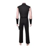 Maul Cosplay Costume Black Sleeveless Practice Outfit Adult Male Halloween Carnival Costume