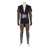 Maul: Shadow Lord Cosplay Costume Black and Brown Outfit Adult Male Halloween Carnival Costume