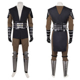Maul: Shadow Lord Cosplay Costume Black and Brown Outfit Adult Male Halloween Carnival Costume