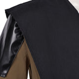 Maul: Shadow Lord Cosplay Costume Black and Brown Outfit Adult Male Halloween Carnival Costume