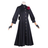 May I Ask for One Final Thing Cosplay Costume  Scarlet El Vandimion Black Dress Cosplay Adult Female Halloween Carnival Costume