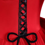 May I Ask for One Final Thing Cosplay Costume Scarlet El Vandimion Red Dress Cosplay Adult Female Halloween Carnival Costume