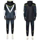 Mebius Cosplay Costume Dust Olga Black Outfit Adult Male Halloween Carnival Costume