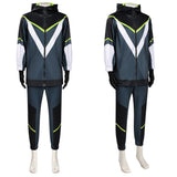 Mebius Cosplay Costume Dust Olga Black Outfit Adult Male Halloween Carnival Costume