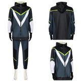Mebius Cosplay Costume Dust Olga Black Outfit Adult Male Halloween Carnival Costume