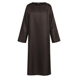 Medieval Renaissance Cosplay Costume  Priest Black Robe Adult Male Halloween Carnival Costume