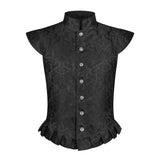 Medieval Renaissance Pirate Blue Vest Cosplay Costume Outfit Halloween Carnival Suit