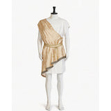 Medieval Renaissance Roman Soldier Yellow Outfit Adult Male Halloween Carnival Costume