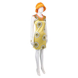 Miss Valentine Cosplay Costume Yellow Dress Adult Female Halloween Carnival Costume