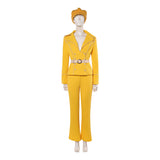 Miss Valentine Cosplay Costume Yellow Outfit Adult Female Halloween Carnival Costume