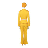 Miss Valentine Cosplay Costume Yellow Outfit Adult Female Halloween Carnival Costume