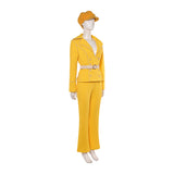 Miss Valentine Cosplay Costume Yellow Outfit Adult Female Halloween Carnival Costume