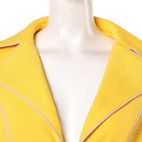 Miss Valentine Cosplay Costume Yellow Outfit Adult Female Halloween Carnival Costume