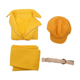 Miss Valentine Cosplay Costume Yellow Outfit Adult Female Halloween Carnival Costume