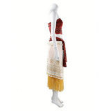 Moana Cosplay Costume Moana Women Red Tribal Outfit Adult Female Halloween Carnival Costume