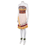 Moana Live-action Cosplay Costume Moana Brown Outfit Adult Female Halloween Carnival Costume