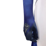 Mortal Kombat 1 Cosplay Costume Kitana Blue Outfit Adult Female Halloween Carnival Costume