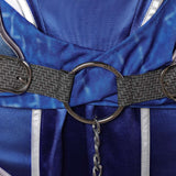 Mortal Kombat 1 Cosplay Costume Kitana Blue Outfit Adult Female Halloween Carnival Costume