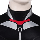 Mortal Kombat 2 Cosplay Costume Kenshi Takahashi Red Leather Outfit Adult Male Halloween Carnival Costume