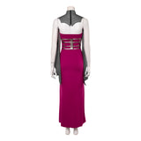 Mortal Kombat 2 Cosplay Costume Sindel Purple Dress Adult Female Halloween Carnival Costume