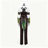 Mortal Kombat Cosplay Costume Jade Green Outfit Adult Female Halloween Carnival Costume