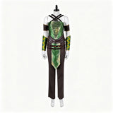 Mortal Kombat Cosplay Costume Jade Green Outfit Adult Female Halloween Carnival Costume