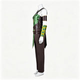 Mortal Kombat Cosplay Costume Jade Green Outfit Adult Female Halloween Carnival Costume