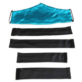 Mortal Kombat Cosplay Costume KITANA Blue Bikini Set Adult Female Halloween Carnival Costume