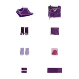 Mortal Kombat Cosplay Costume Mileena Purple Outfit Adult Female Halloween Carnival Costume
