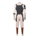 Movie Mortal Kombat 2 Cosplay Costume Baraka Gray Outfit Adult Male Halloween Carnival Costume