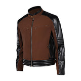 Movie Mortal Kombat 2 Cosplay Costume Johnny Cage Brown Coat Adult Male Halloween Carnival Costume
