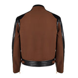 Movie Mortal Kombat 2 Cosplay Costume Johnny Cage Brown Coat Adult Male Halloween Carnival Costume
