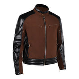 Movie Mortal Kombat 2 Cosplay Costume Johnny Cage Brown Coat Adult Male Halloween Carnival Costume