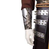 Movie Mortal Kombat 2 Cosplay Costume Scorpion Yellow Outfit Adult Male Halloween Carnival Costume