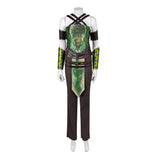 Movie Mortal Kombat 2 Jade Cosplay Costume Green Outfit Adult Female Halloween Carnival Costume