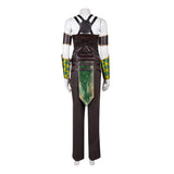 Movie Mortal Kombat 2 Jade Cosplay Costume Green Outfit Adult Female Halloween Carnival Costume