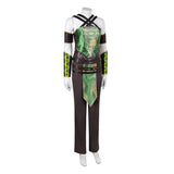 Movie Mortal Kombat 2 Jade Cosplay Costume Green Outfit Adult Female Halloween Carnival Costume