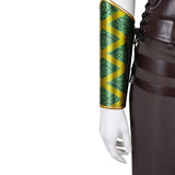 Movie Mortal Kombat 2 Jade Cosplay Costume Green Outfit Adult Female Halloween Carnival Costume