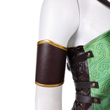 Movie Mortal Kombat 2 Jade Cosplay Costume Green Outfit Adult Female Halloween Carnival Costume