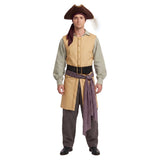 Movie The Backrooms Cosplay Costume Captaion Clark Yellow Outfit Adult Male Halloween Carnival Costume
