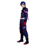 Movie Version Cosplay Costume Kirito Purple Outfit Adult Male Halloween Carnival Costume